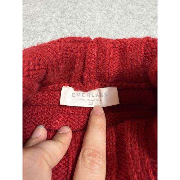 Everlane Womens Size XXS The Wool-cashmere Rib Oversized Turtleneck - Picture 3 of 9